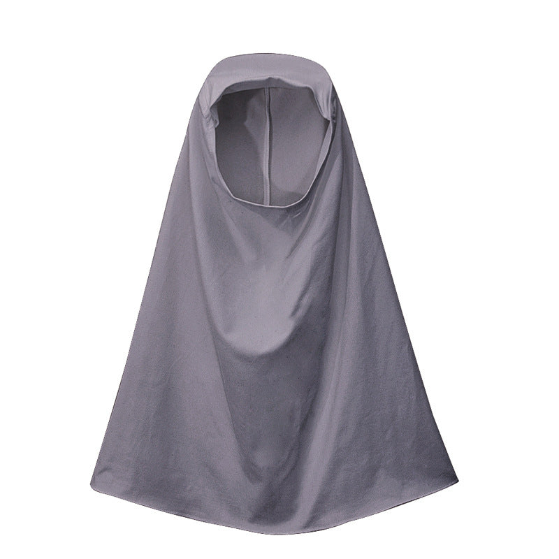 Girls Dress & Hijab Set with Contrast Trim(MKG025)