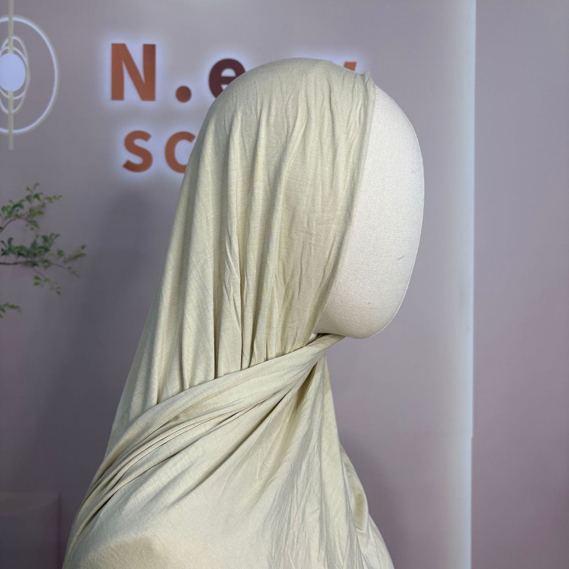 Bamboo Jersey Hijab Scarf(MH255) - Mariam's Collection