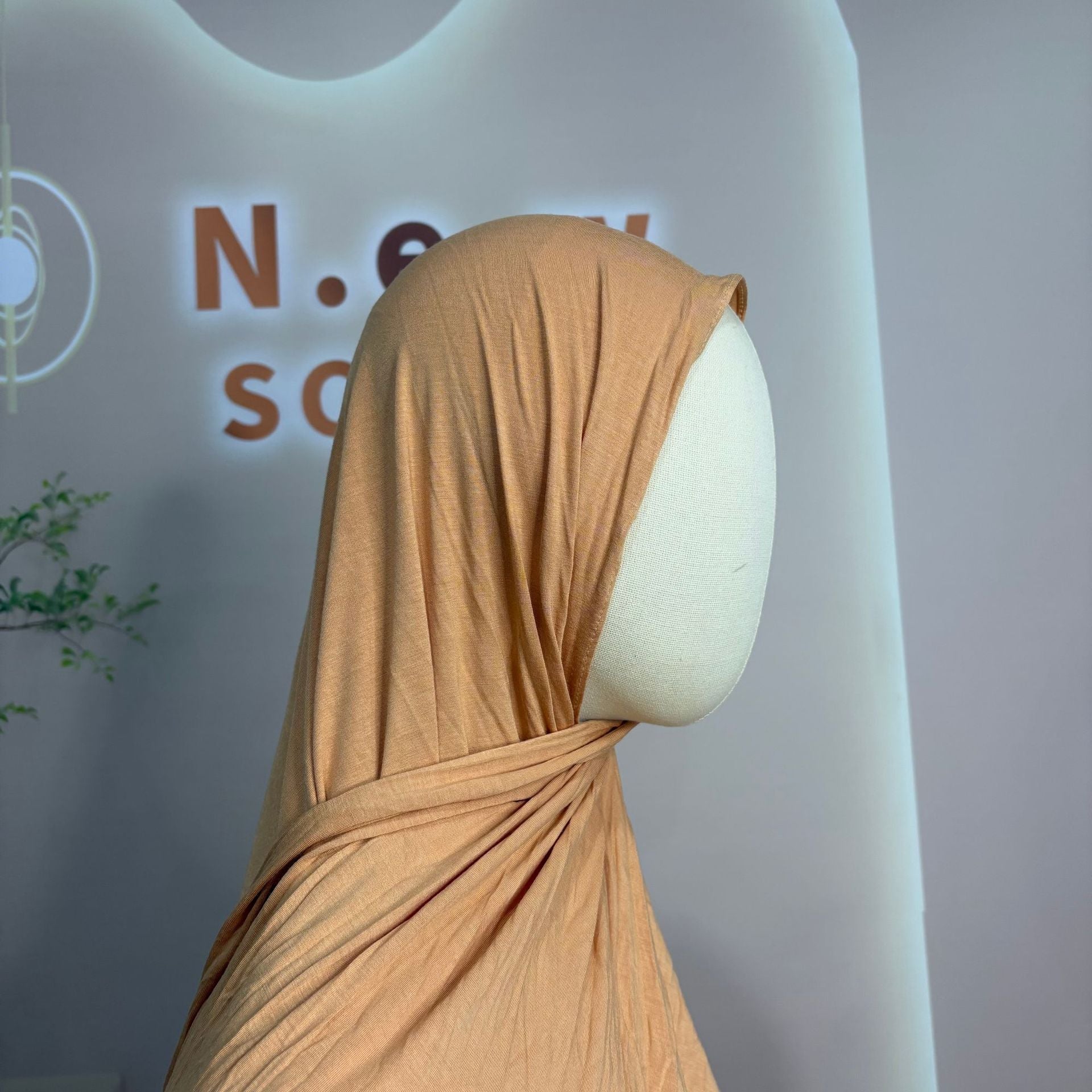 Bamboo Jersey Hijab Scarf(MH255) - Mariam's Collection