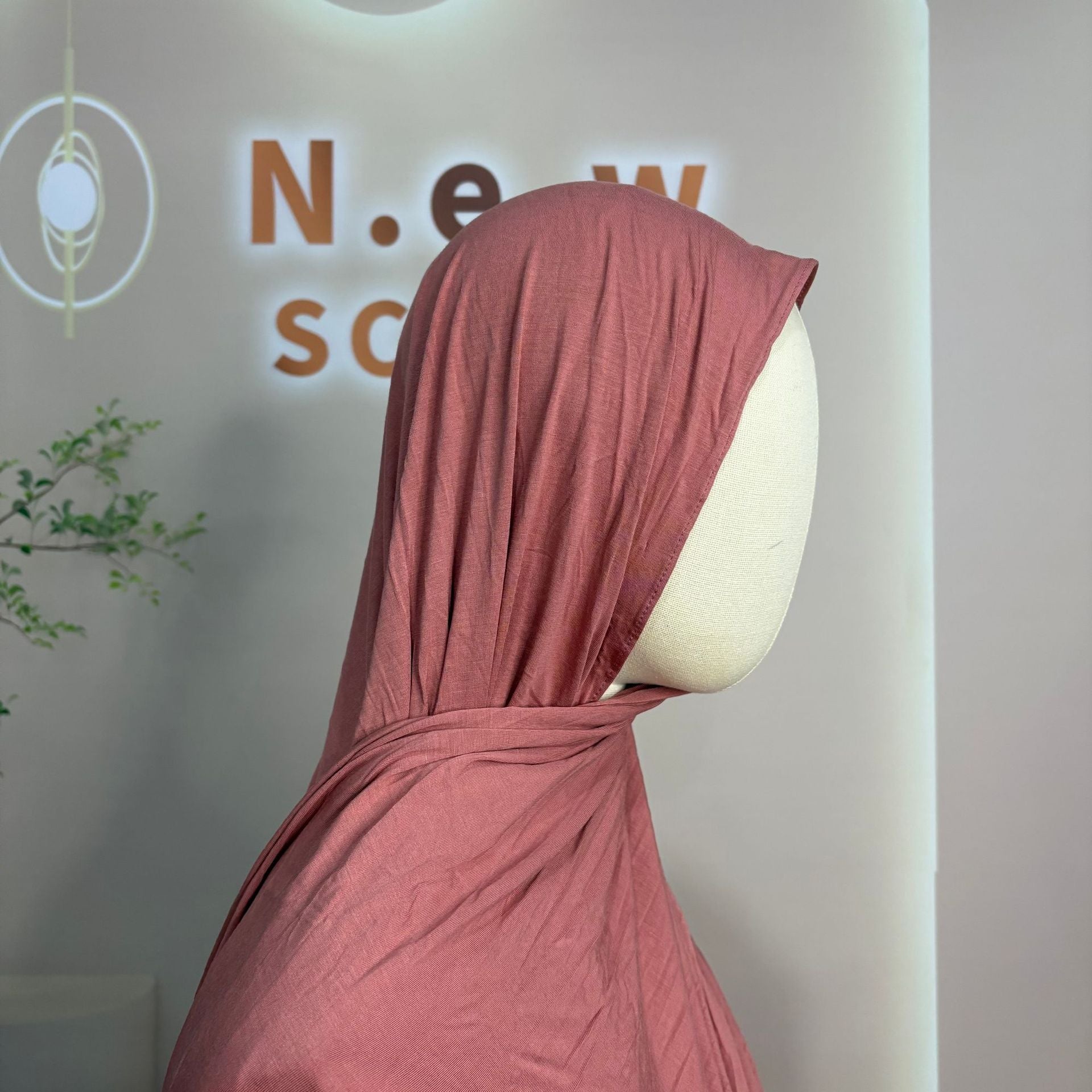 Bamboo Jersey Hijab Scarf(MH255) - Mariam's Collection