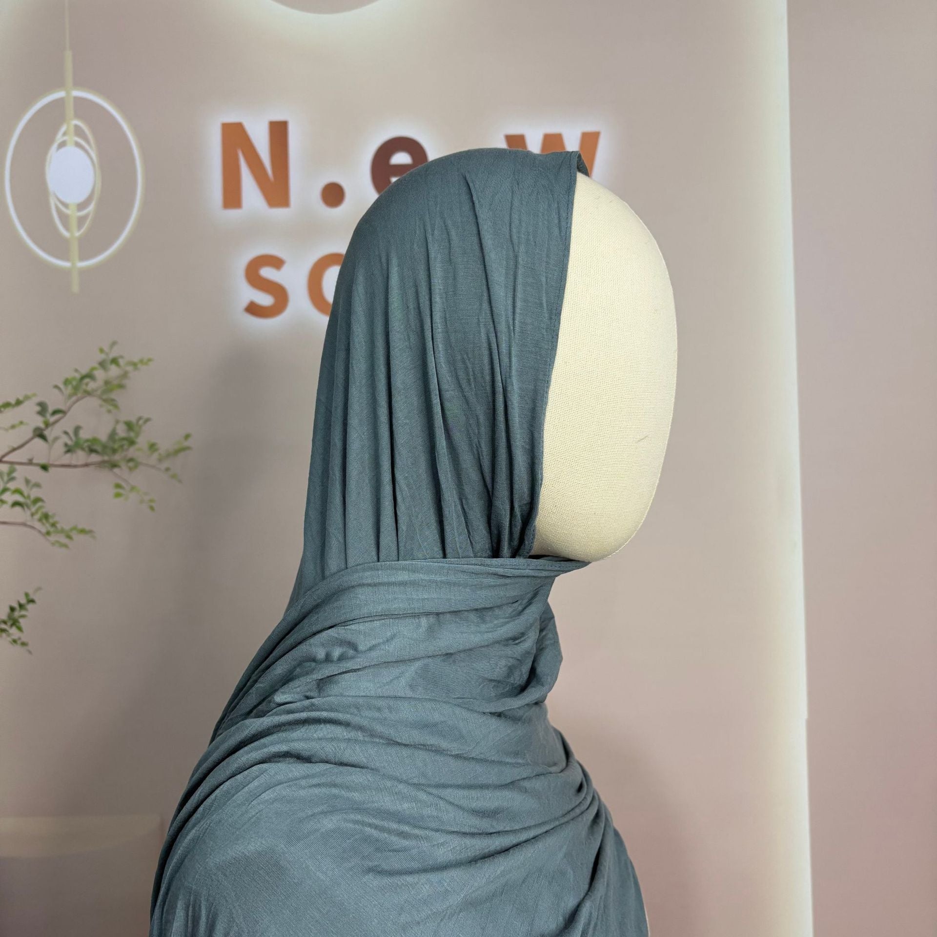 Bamboo Jersey Hijab Scarf(MH255) - Mariam's Collection