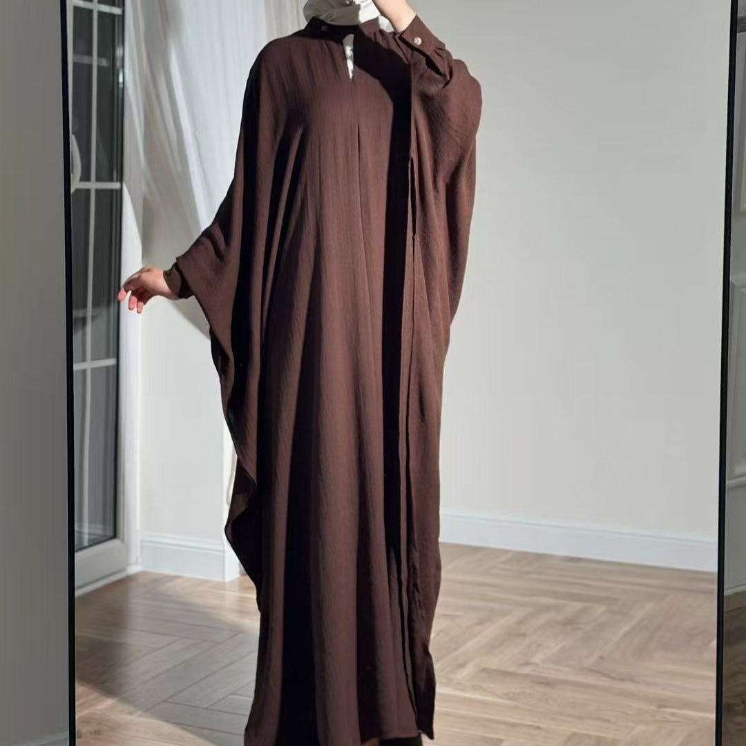 Batwing Sleeve Abaya(MA463) - Mariam's Collection