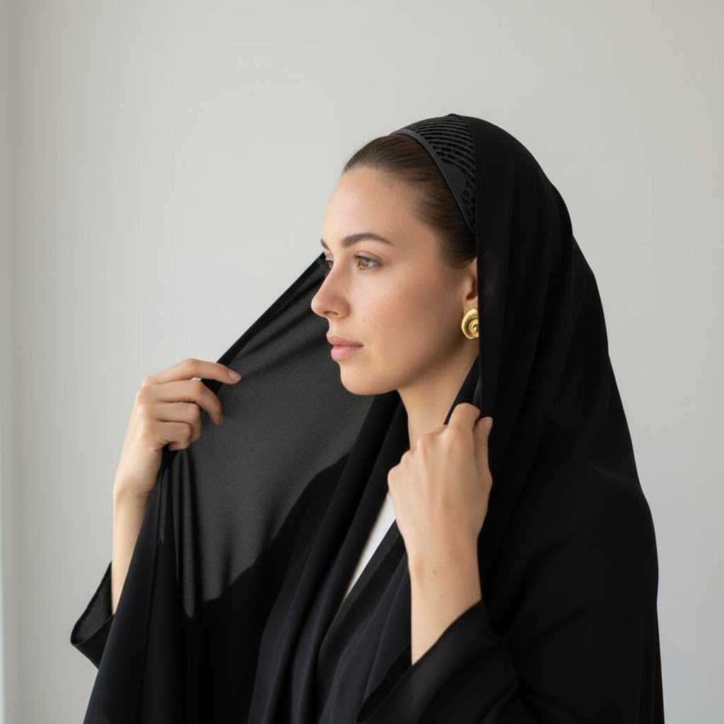 Breathable Hijab Grip Headband | Non-Slip Scarf Holder Hair Accessory(MAC303)