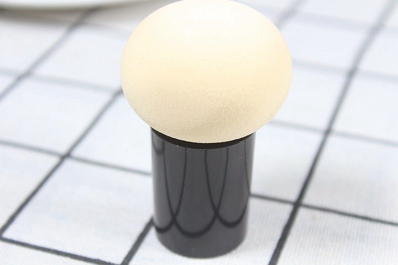 Beauty Blender Makeup Sponge Small Mushroom Head Puff for Flawless Face and Eye Cosmetic Application (MMU038) - Mariam's Collection