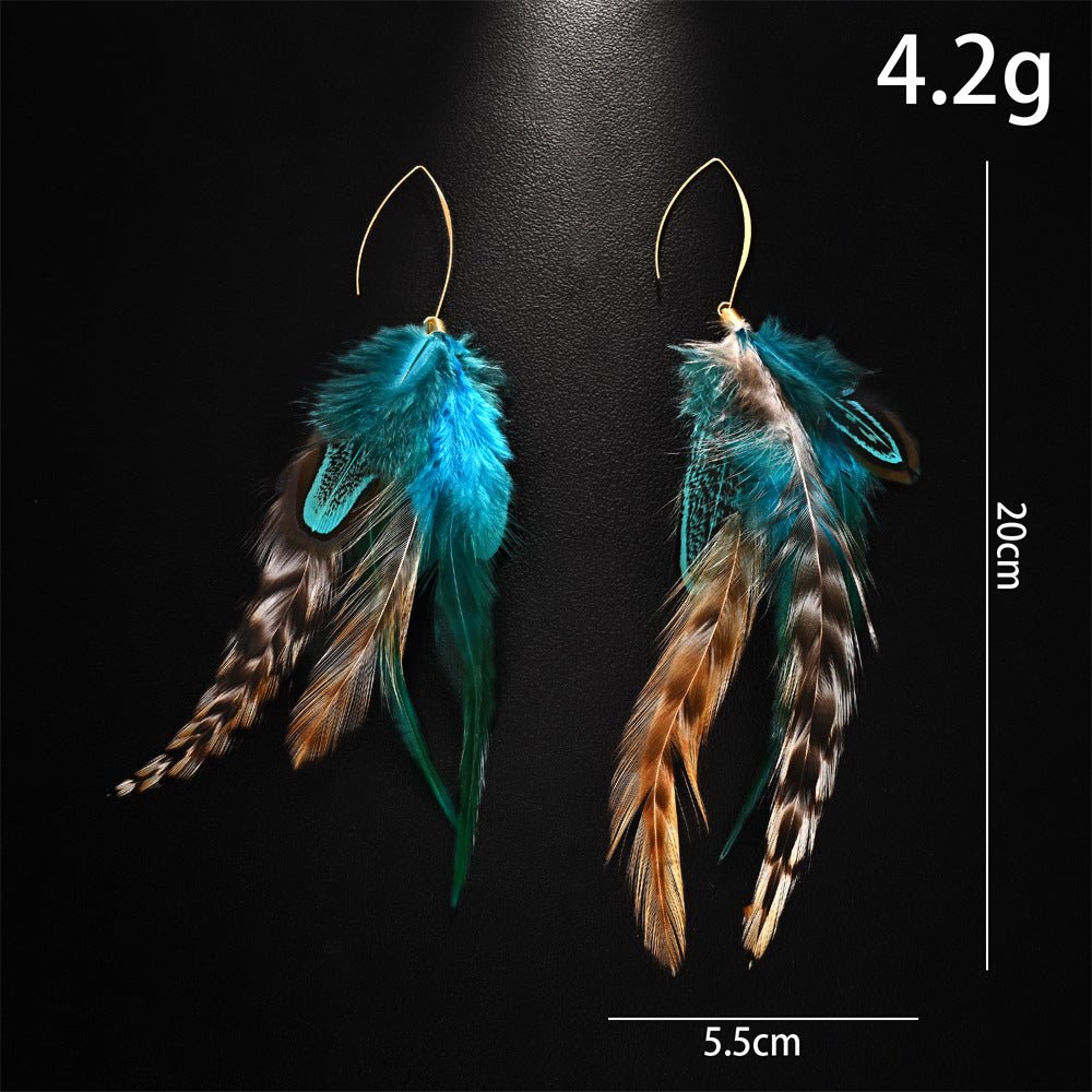Bohemian Festival Statement Earrings（MAC468） - Mariam's Collection