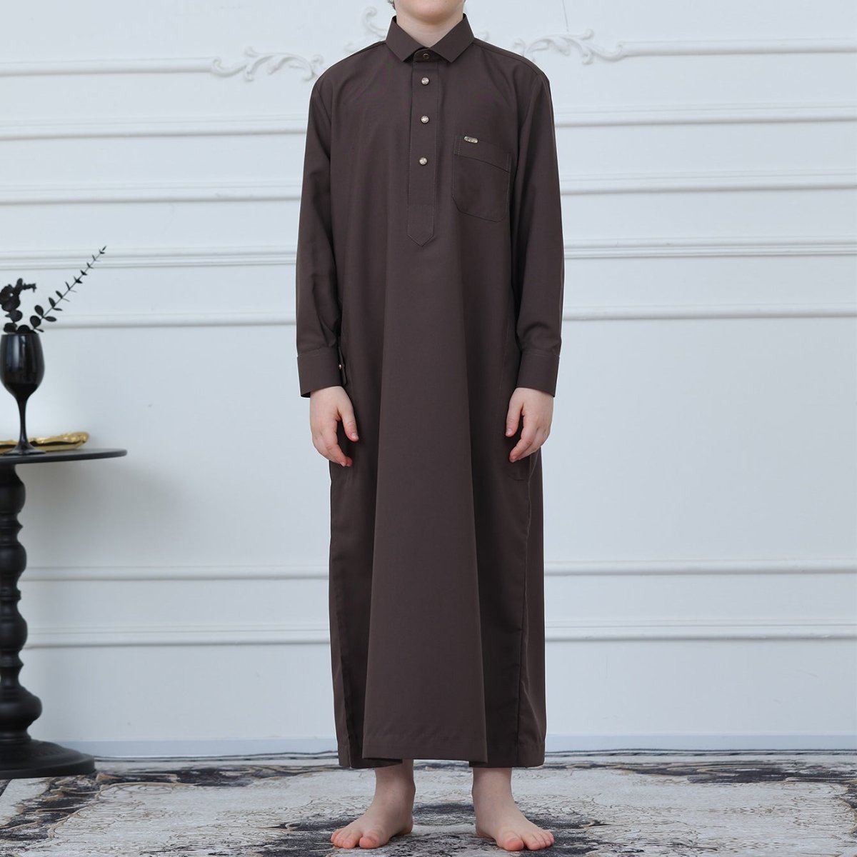 Boys Button - Front Thobe(MKB011) - Mariam's Collection