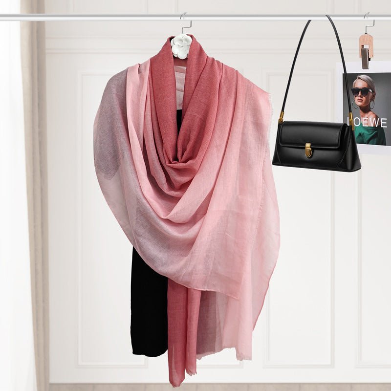 Breathable Gradient Soft Headscarves Hijab (MH161) - Mariam's Collection