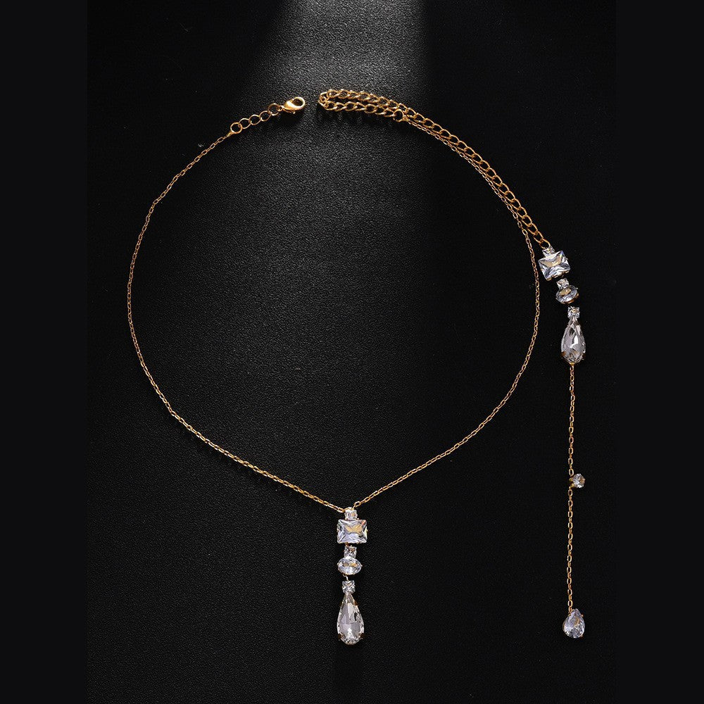 Bridal Back Body Chain – Backdrop Body Chain Jewellery