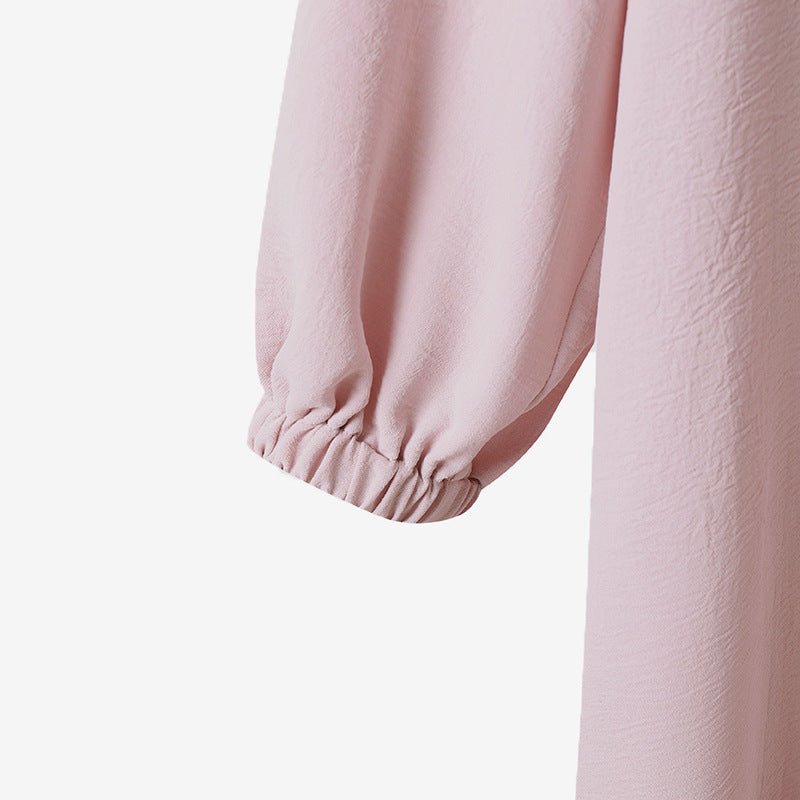 Casual Retro Shirt with Loose Long Pants 2 - Piece Set (MOA020) - Mariam's Collection