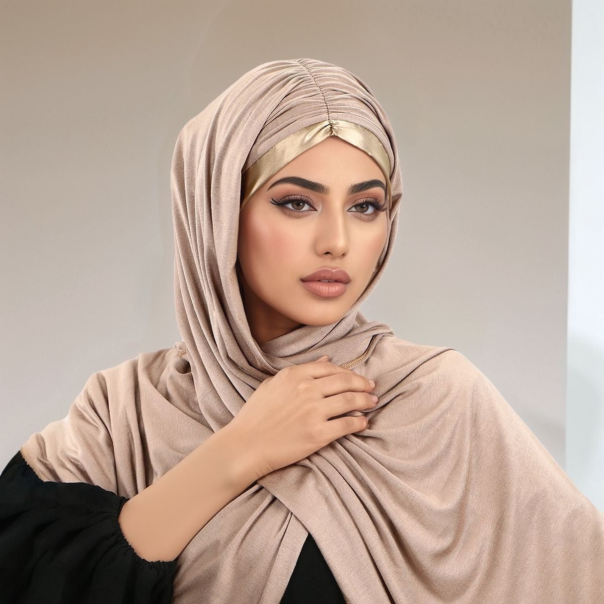 Creative Versatile Hijab with Adjustable Straps (MH185) - Mariam's Collection