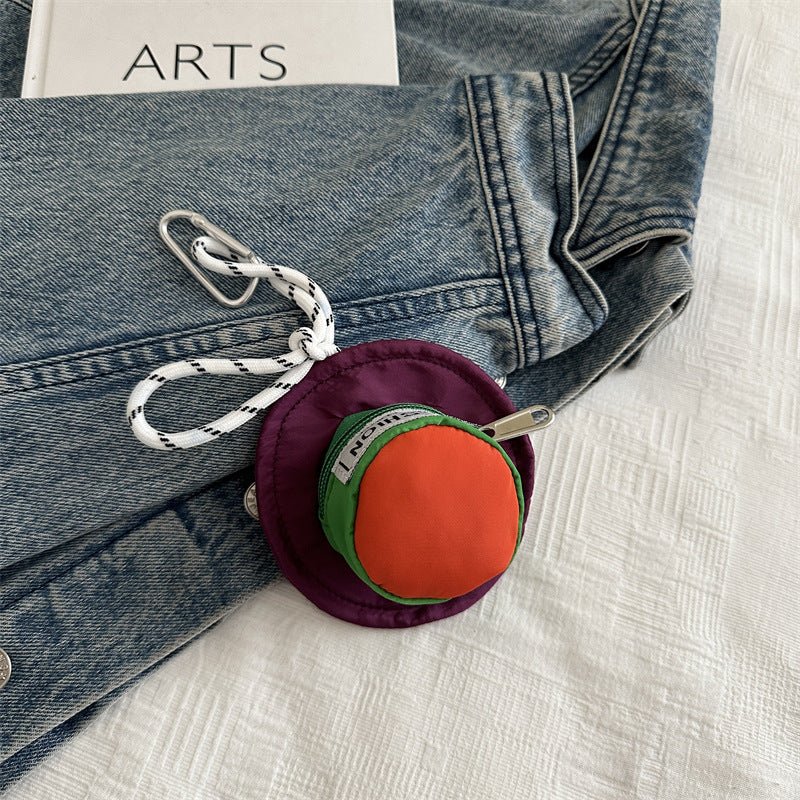 Cute Hat Earbud Pouch Keychain（MAC470） - Mariam's Collection