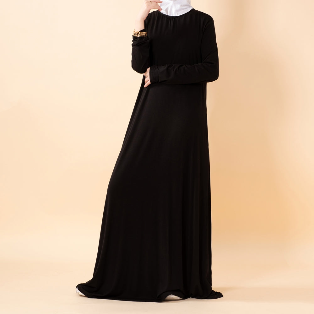 Natural Stretch Premium Lenzing™ Modal A-Line Dress (MA357)