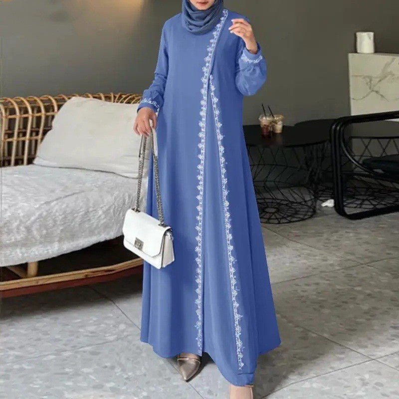 About Our Designer Casual Abaya With Lace Detailing