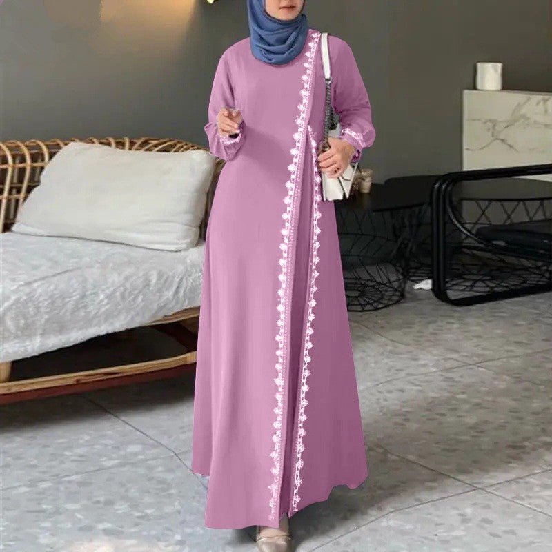 About Our Designer Casual Abaya With Lace Detailing