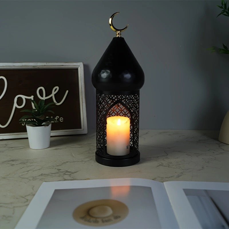 Eid Festive Ramadan Candle Lantern (MAC383) - Mariam's Collection