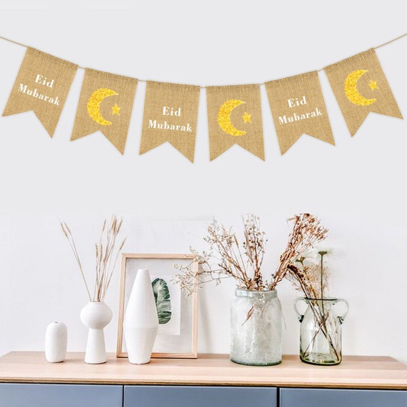 EID MUBARAK Party Decorative Banner(MR026) - Mariam's Collection