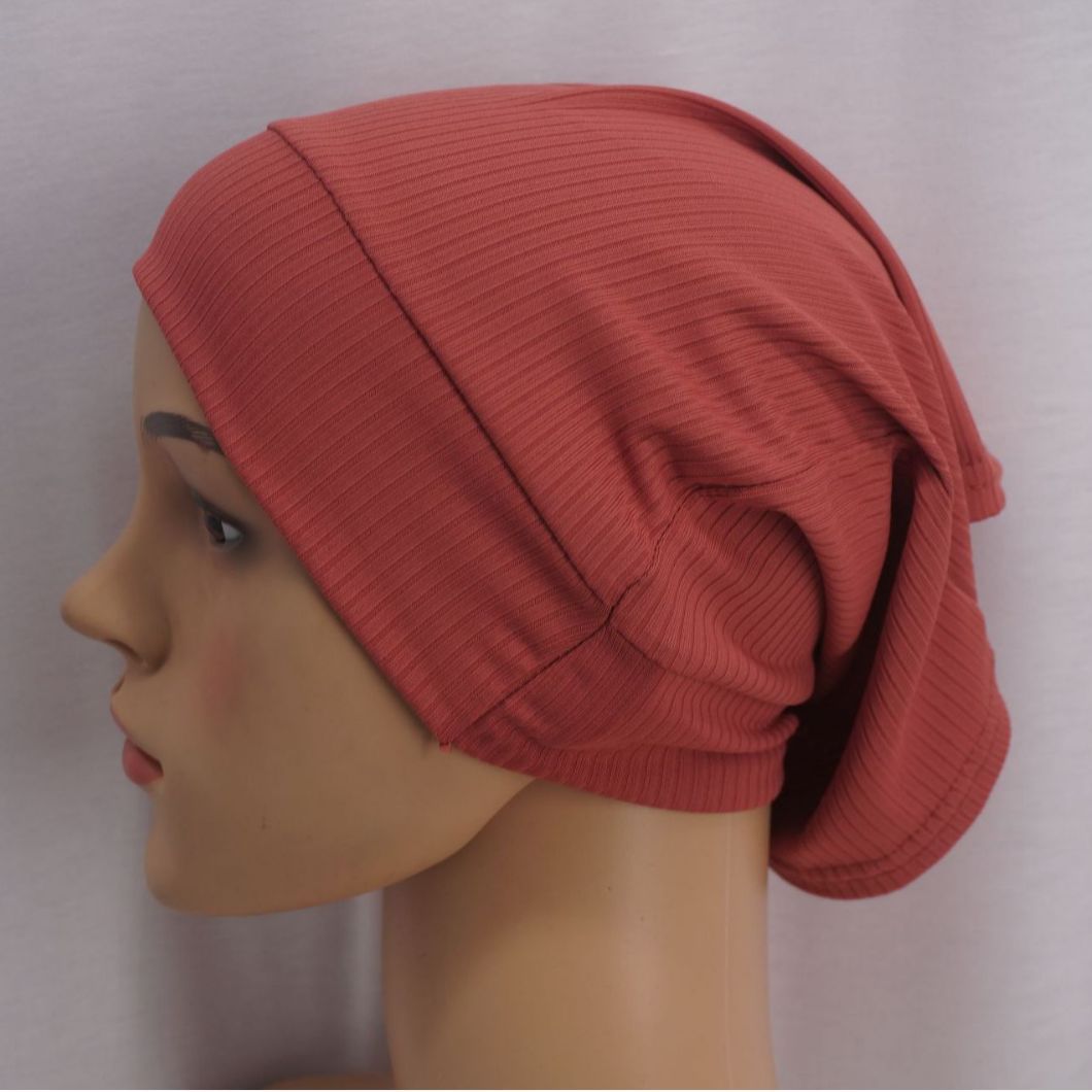 Elastic Ribbed Versatile Underscarf‌ (MH192) - Mariam's Collection