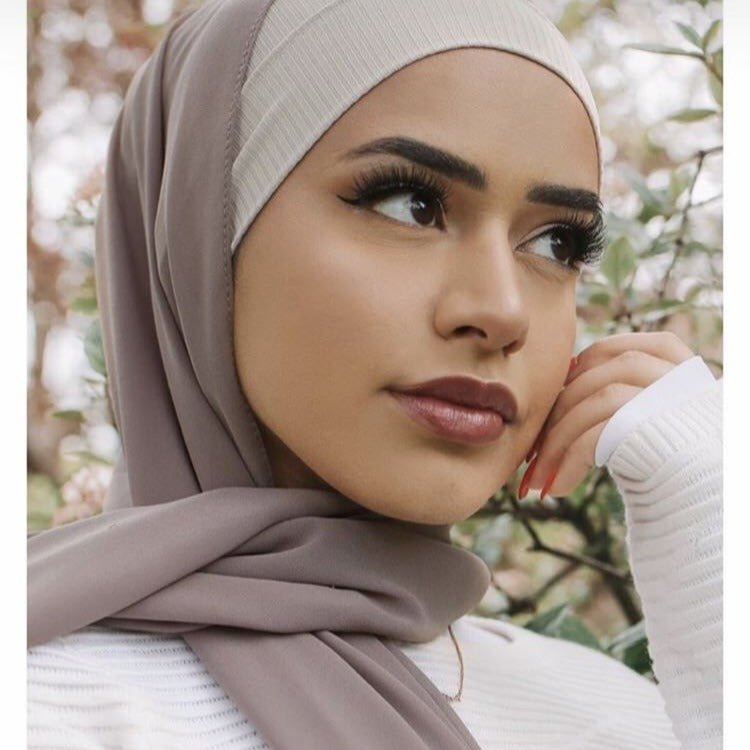 Elastic Ribbed Versatile Underscarf‌ (MH192) - Mariam's Collection