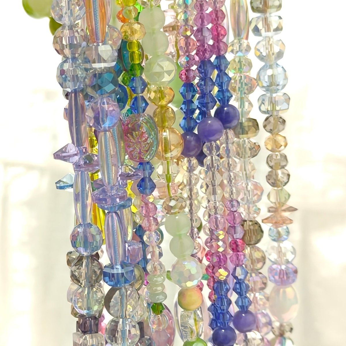Elegance Islamic Gift Muslim Glass Tasibeeh with Beaded Tassel (MR082) - Mariam's Collection