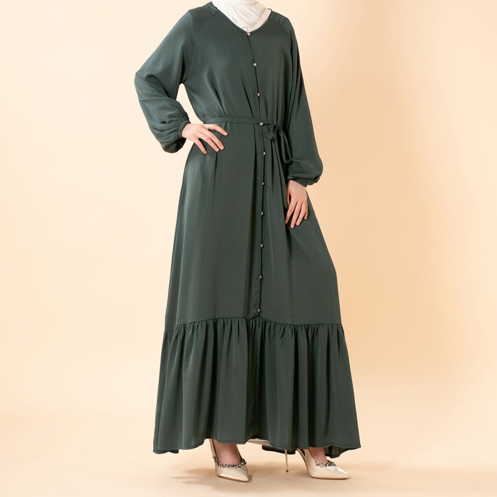 Essential Zoom Flowing Maxi Dress (MA426) - Mariam's Collection
