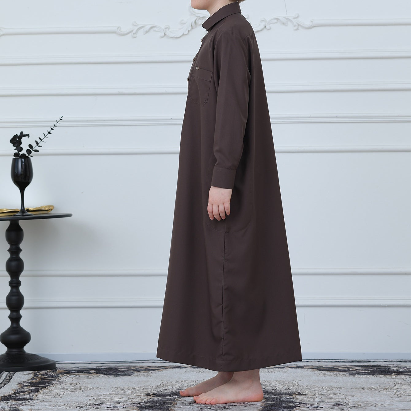 Boys Button-Front Thobe(MKB011)