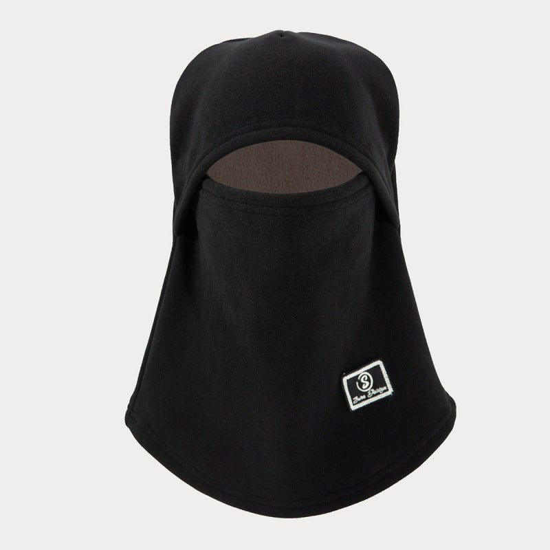 Fleece - Lined Face Mask Cap | Windproof Winter Cycling Hood with Ear Protection(MAC308) - Mariam's Collection