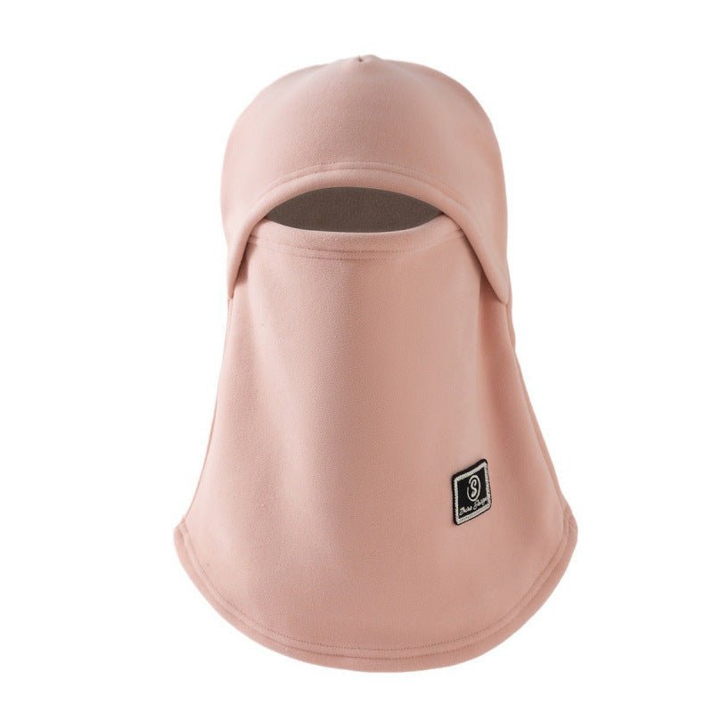 Fleece - Lined Face Mask Cap | Windproof Winter Cycling Hood with Ear Protection(MAC308) - Mariam's Collection