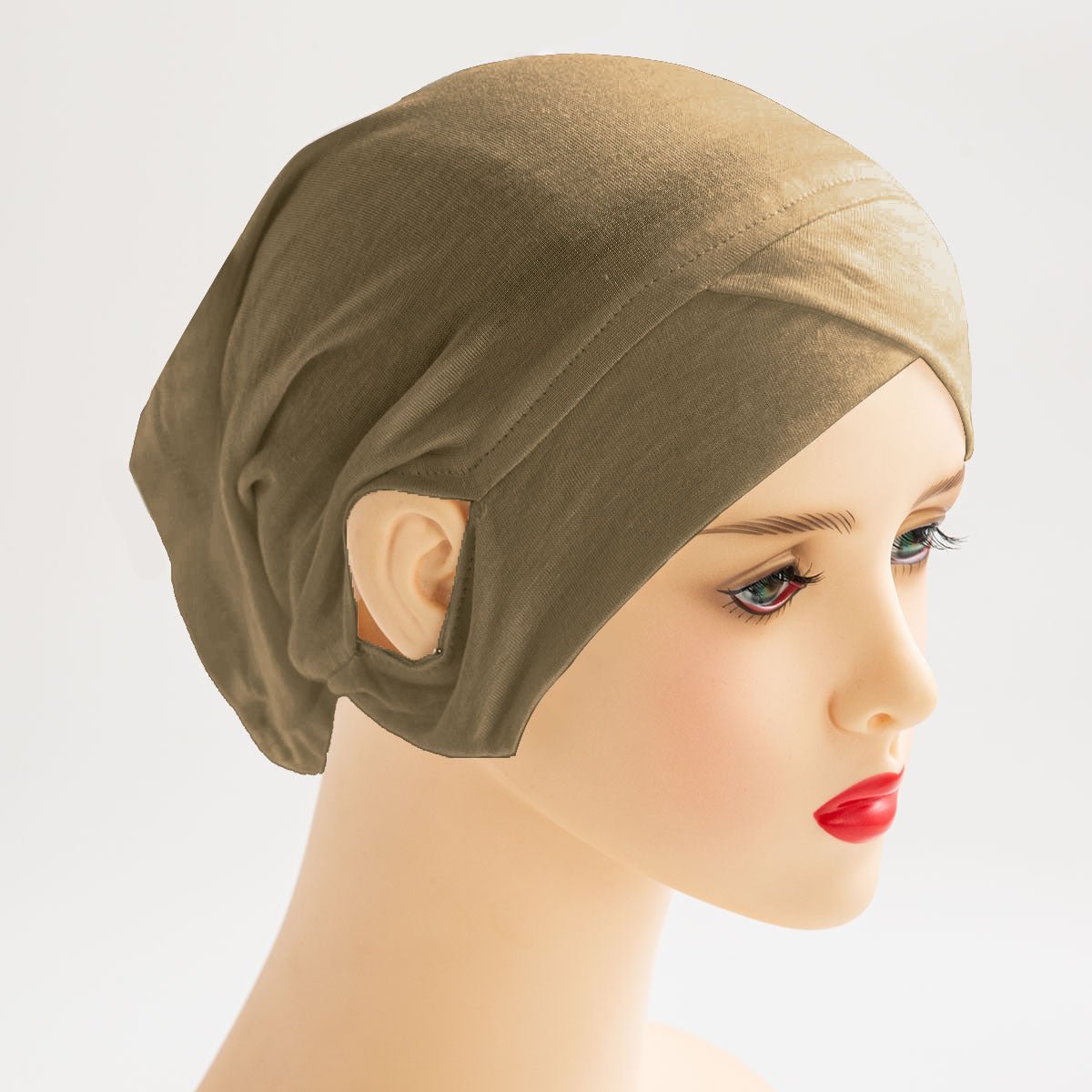 High Stretch Mercerized Cotton Ear - Exposing Inner Cap(MH203) - Mariam's Collection