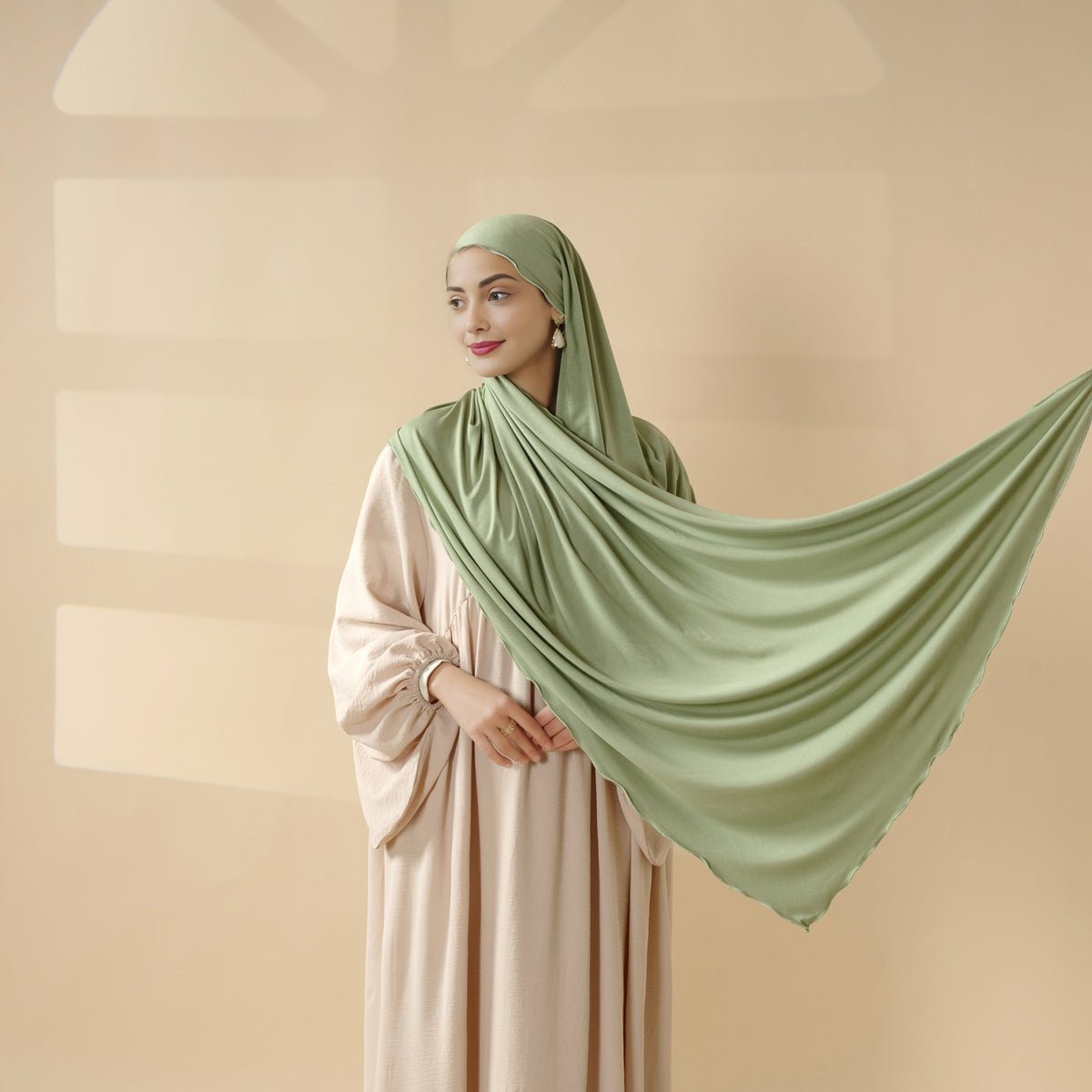 Hijab Perfect for Eid: Premium Modal Jersey Long Scarf – Soft, Breathable & Elegant in 8 Colors Shawl (MH105) - Mariam's Collection