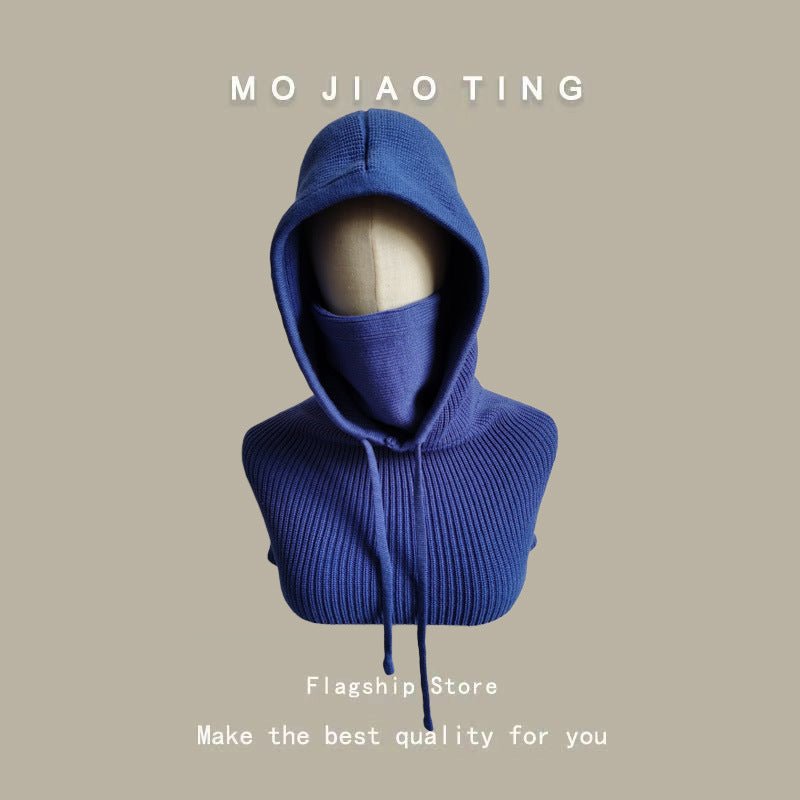Hooded Balaclava with Shoulder Cape(MAC376) - Mariam's Collection