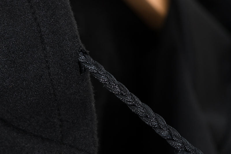 Hooded Cape Coat(MS208) - Mariam's Collection