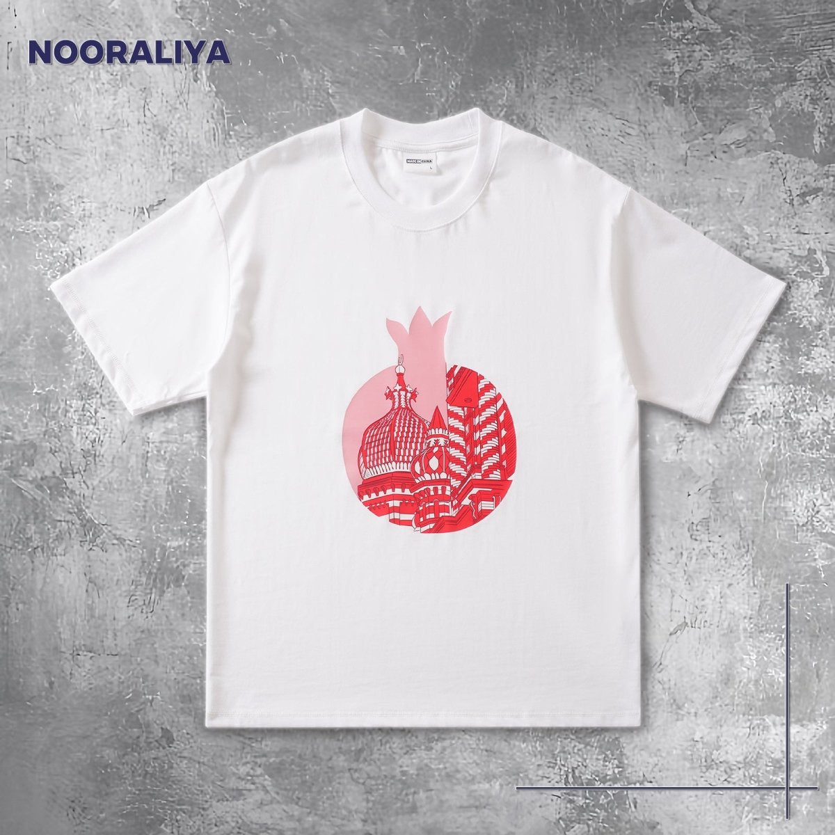 Islamic Style Artistic Design Short Sleeve T-Shirt Collection (MS182) - Mariam's Collection