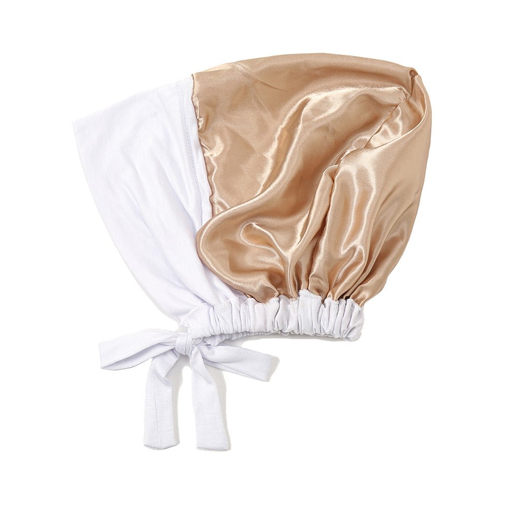 Lightweight Double Layered Satin - lined Undercap for Hijab - Comfortable and Breathable (MH023) - Mariam's Collection