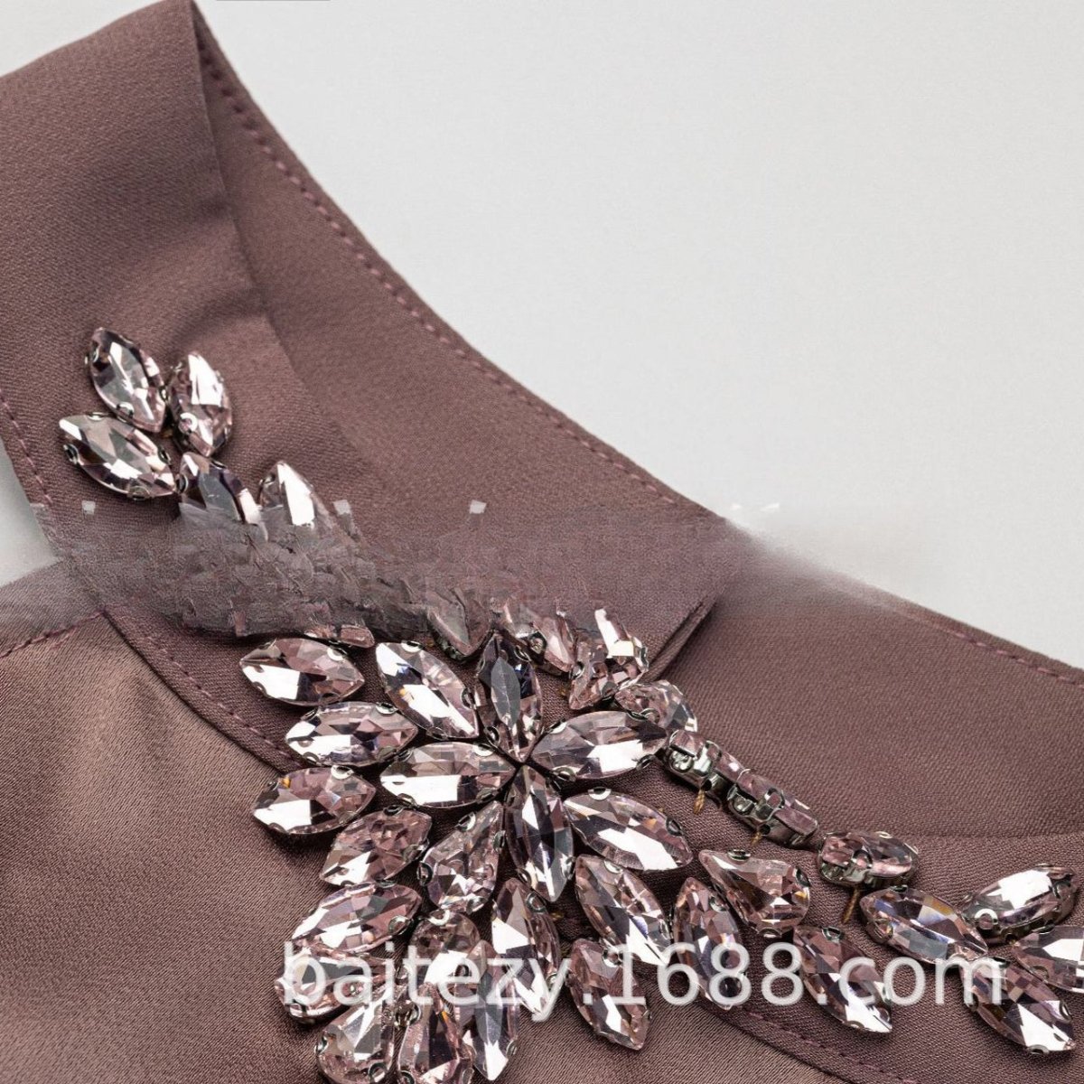 Luxe Satin Halter Dress & Feather Trim Cape Set(MOA250) - Mariam's Collection