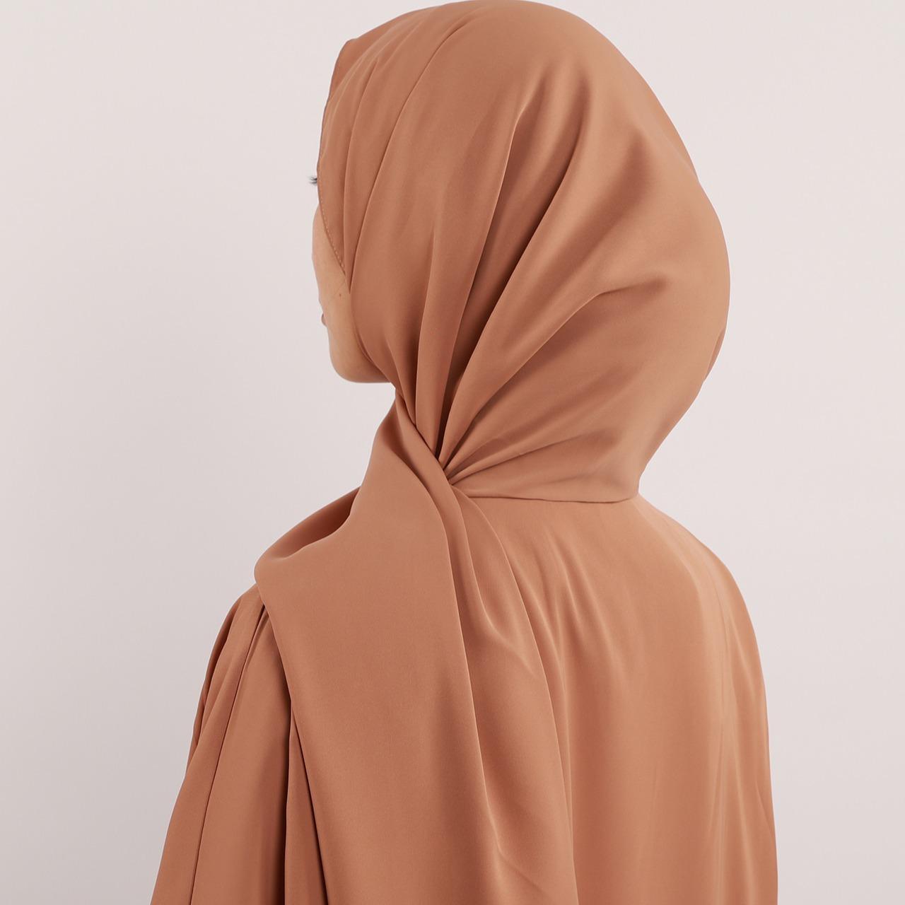 MA001 Hijab Attached Hoodie Abaya With Pockets - Mariam's Collection