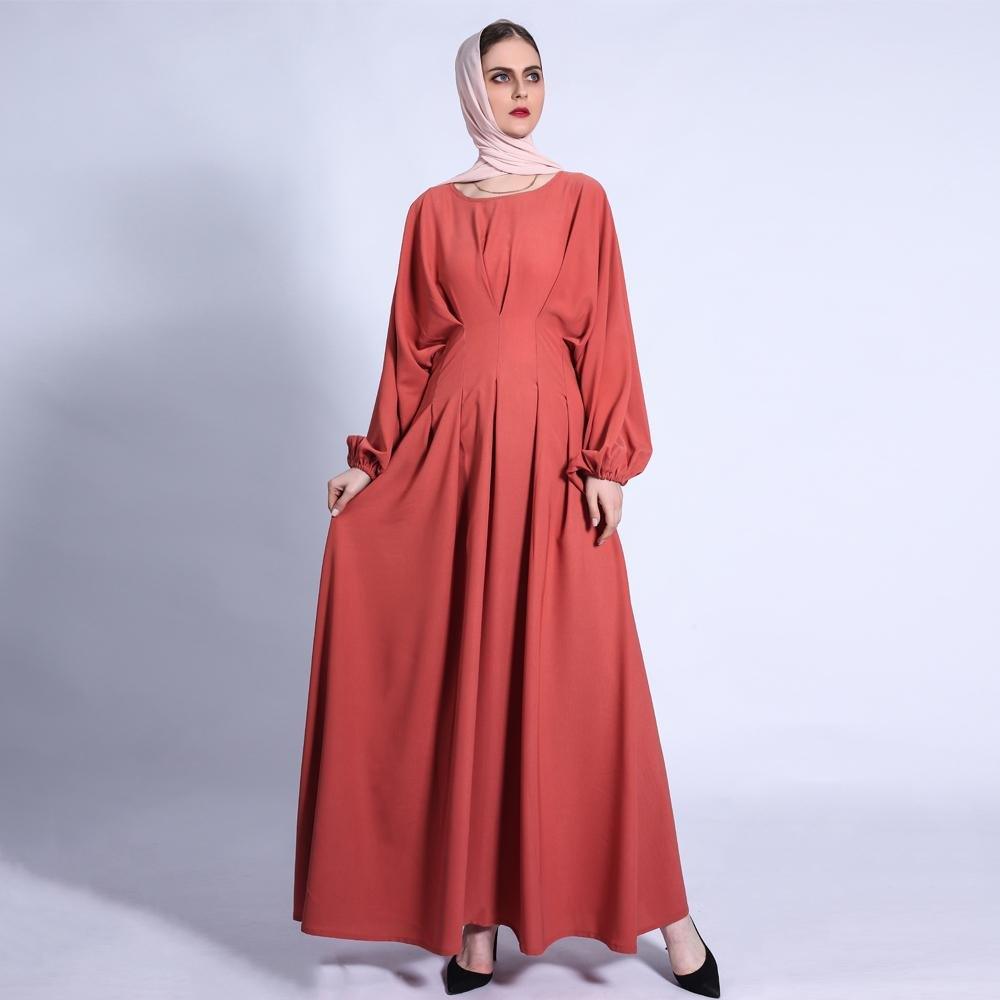 MA010 Batwing Pleated Abaya - Mariam's Collection