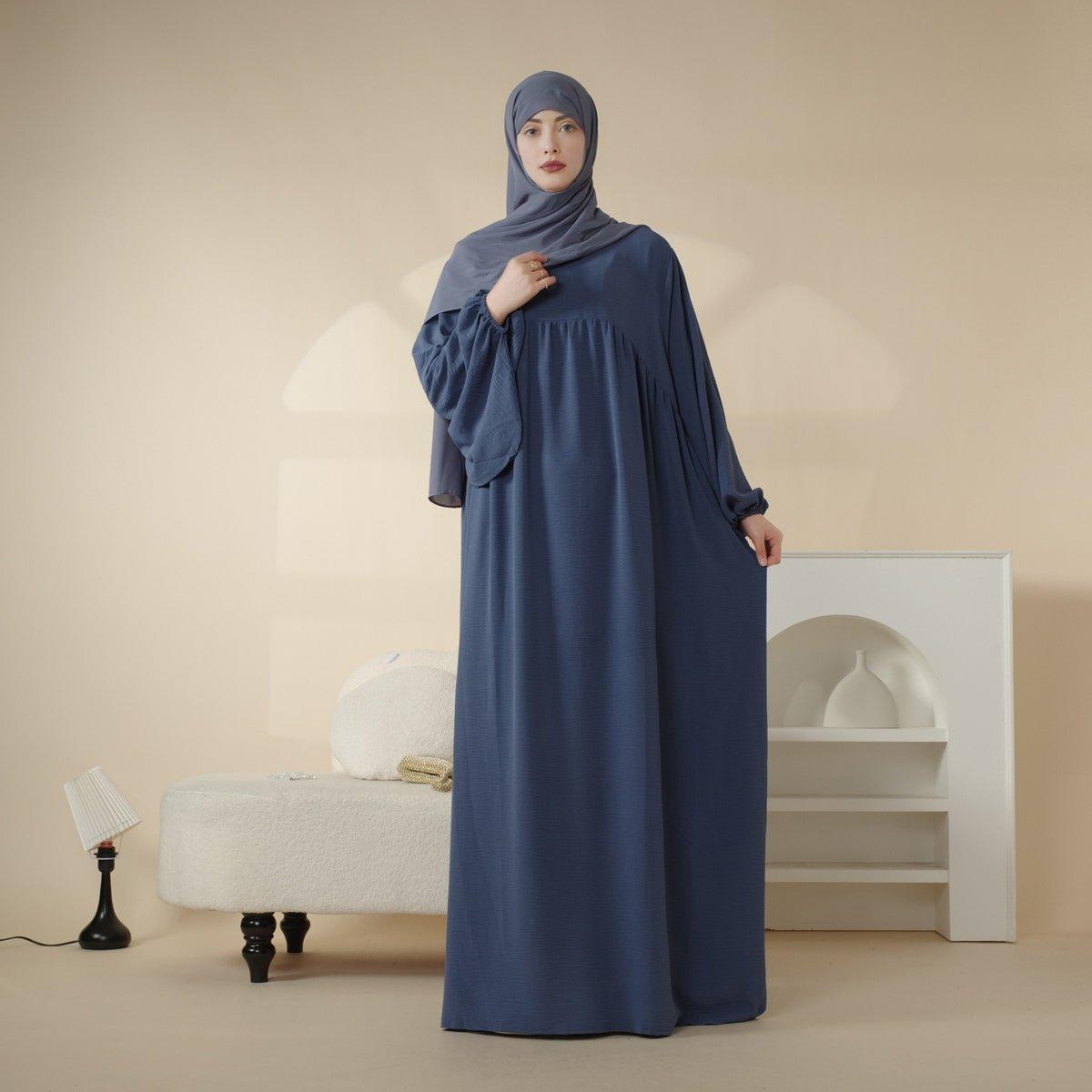 MA027 Reversible Crepe Abaya - Mariam's Collection