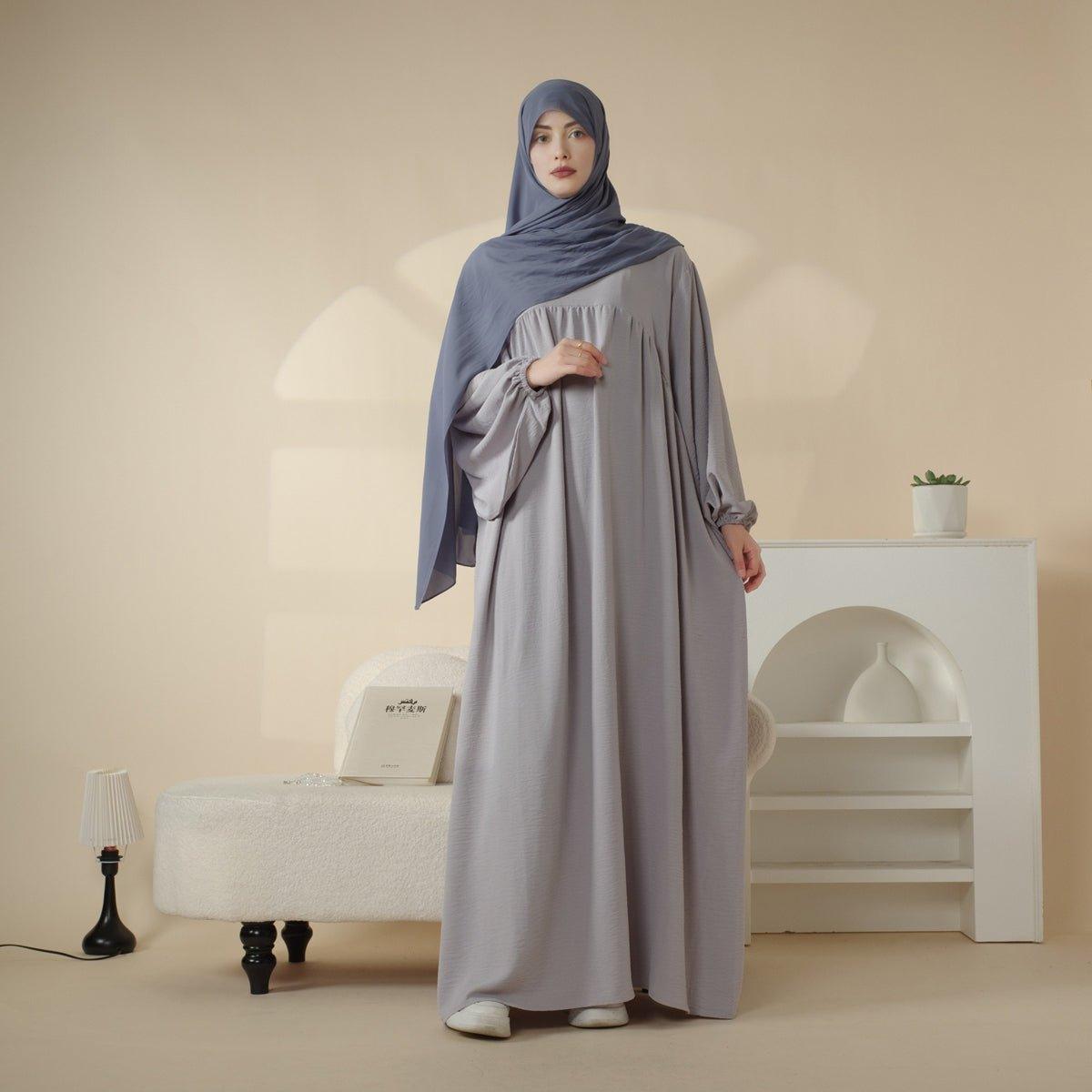 MA027 Reversible Crepe Abaya - Mariam's Collection