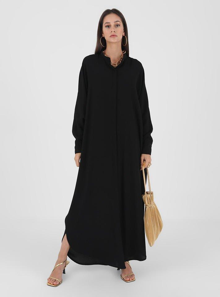 MA067 Loose Casual Batwing Sleeve Abaya - Mariam's Collection