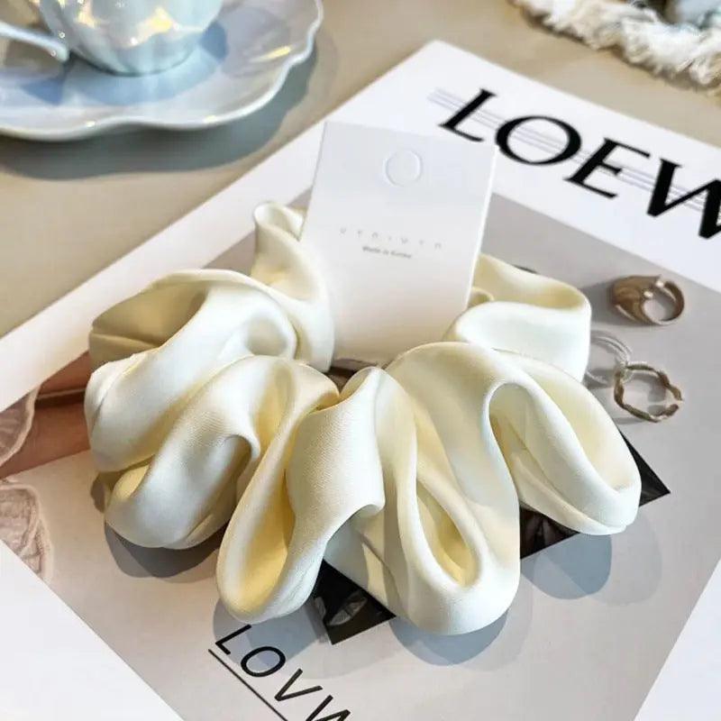 🎁 MAC011 hijab scrunchies，satin hair accessories (100% off) - Mariam's Collection