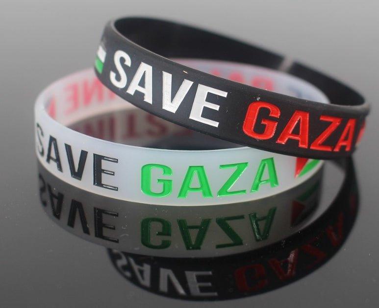  Palestine Flag Silicone Bracelet 