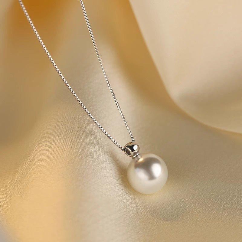 MAC135 Simple Style High - end Slender Pearl Necklace - Mariam's Collection