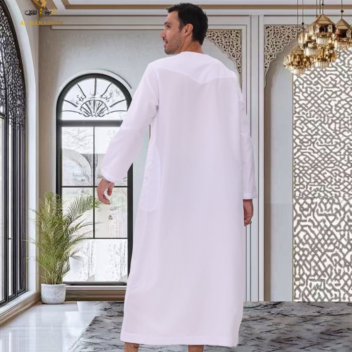 Men's Classic Solid Thobe Collection (MT035) - Mariam's Collection