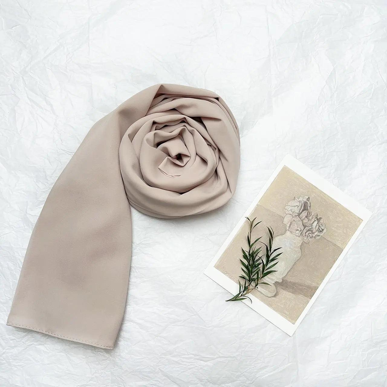 MH005 High Density Chiffon Hijab - Mariam's Collection