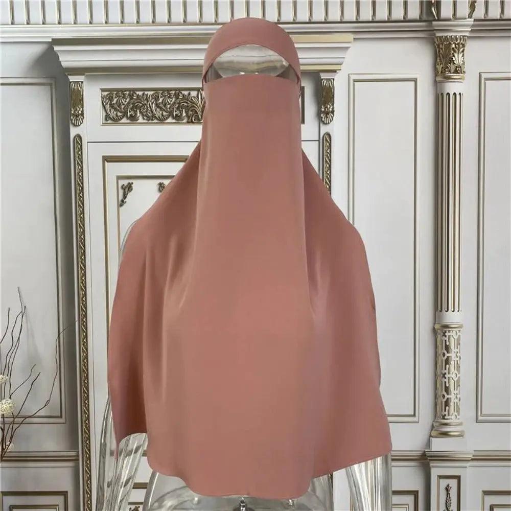 MH016 Soft Nidha Niqab 10 Shades Available - Mariam's Collection