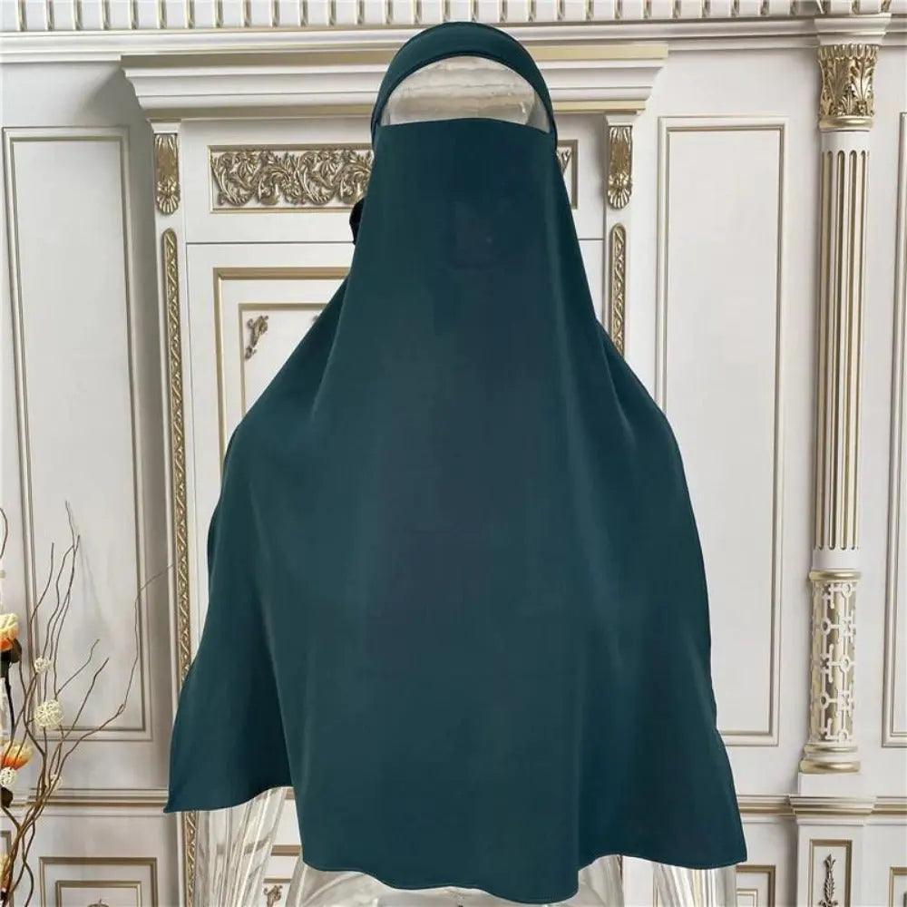 MH016 Soft Nidha Niqab 10 Shades Available - Mariam's Collection