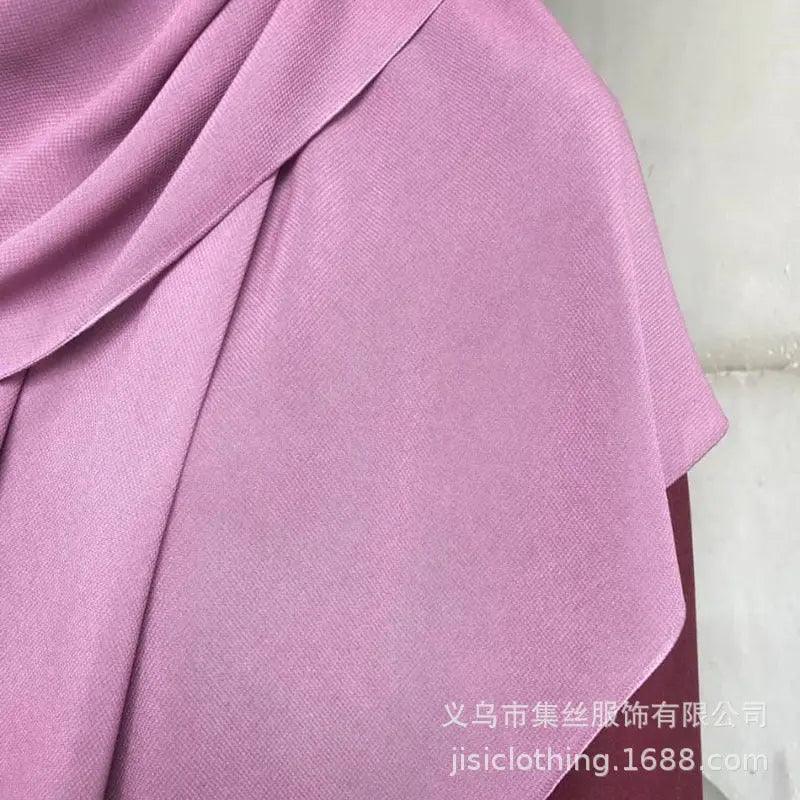 MH021 Composite Silk Chiffon Scarf Classics Hijab - Mariam's Collection