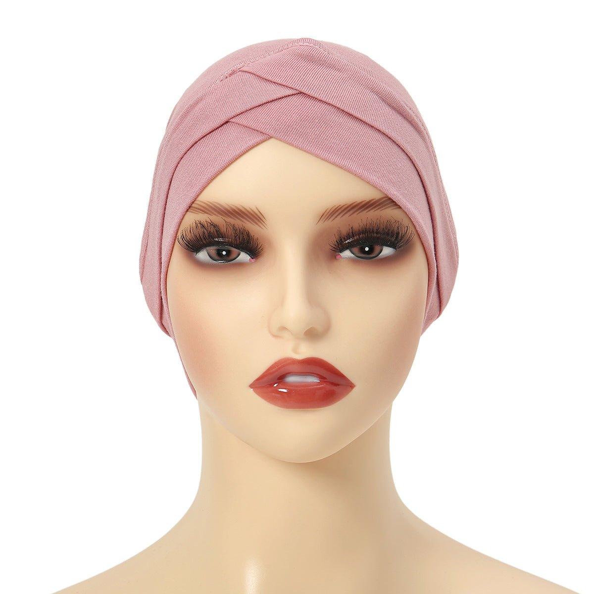 MH053 Soft Stylish Versatile Bottom Hat - Mariam's Collection