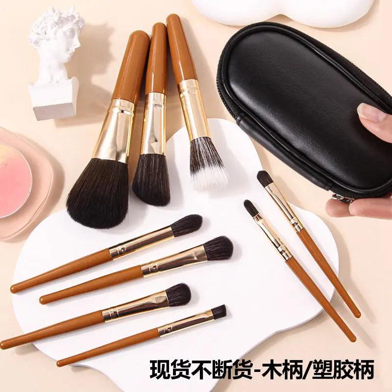 MMU025 Professional 9pcs Makeup Brush Set - Mariam's Collection