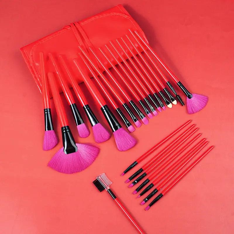 MMU030 24pcs Premium Cosmetic Makeup Brush Set - Mariam's Collection